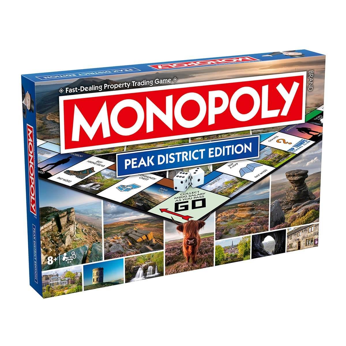 Winning Moves Monopoly Community: Peak District Board Game