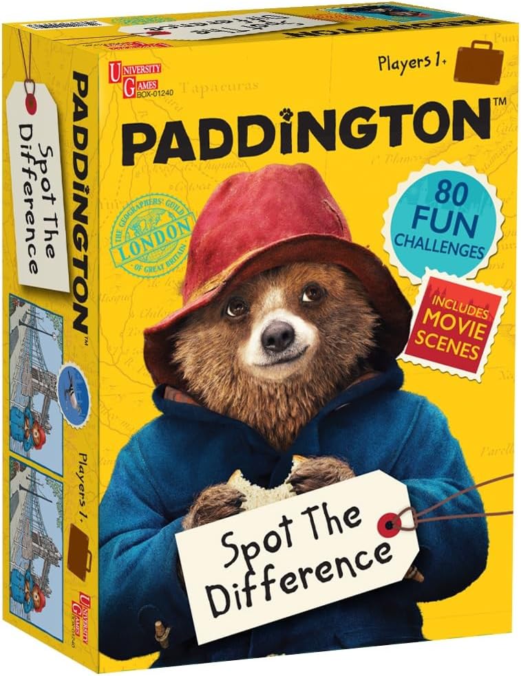 Paddington Bear Spot the Difference Game