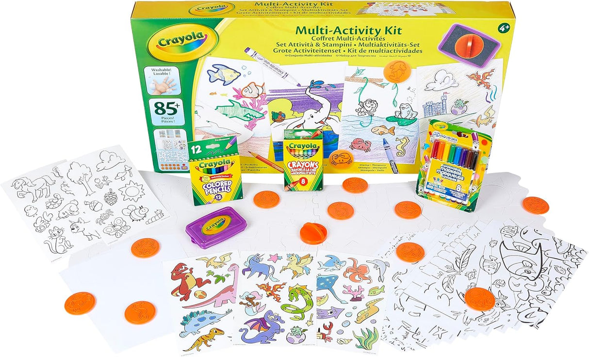 Crayola Multi-Activity Colouring & Drawing Set