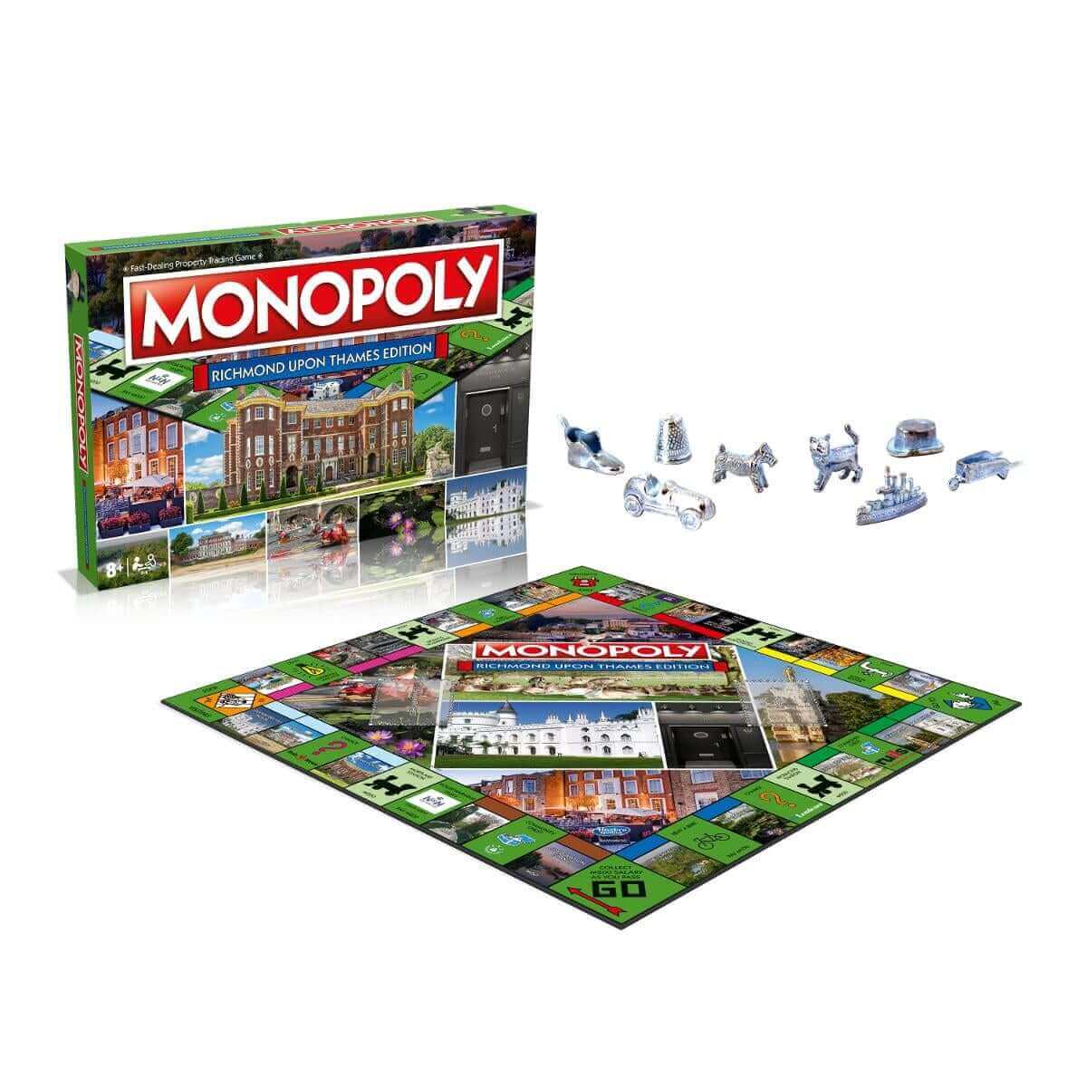Winning Moves Monopoly Community: Richmond upon Thames Board Game