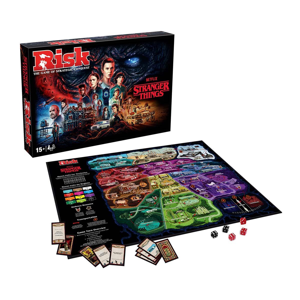Winning Moves RISK Stranger Things Board Game
