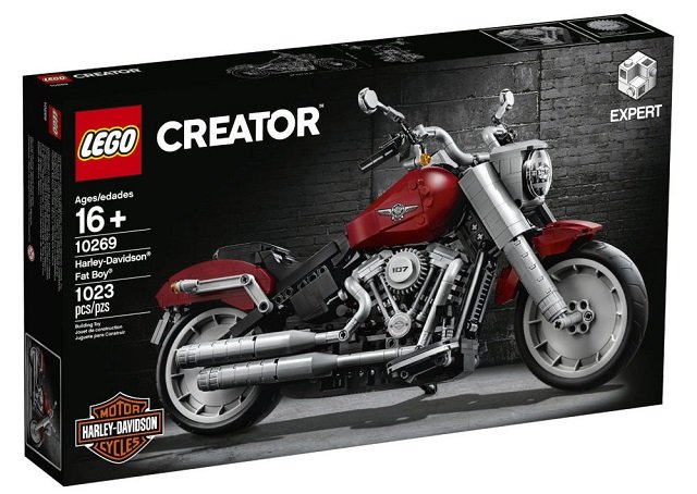 LEGO Creator Expert Harley-Davidson Fat Boy Motorbike