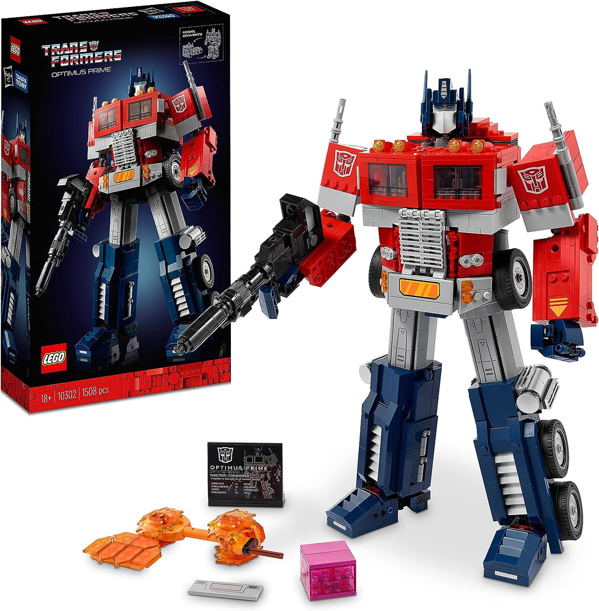LEGO Icons Transformers Optimus Prime