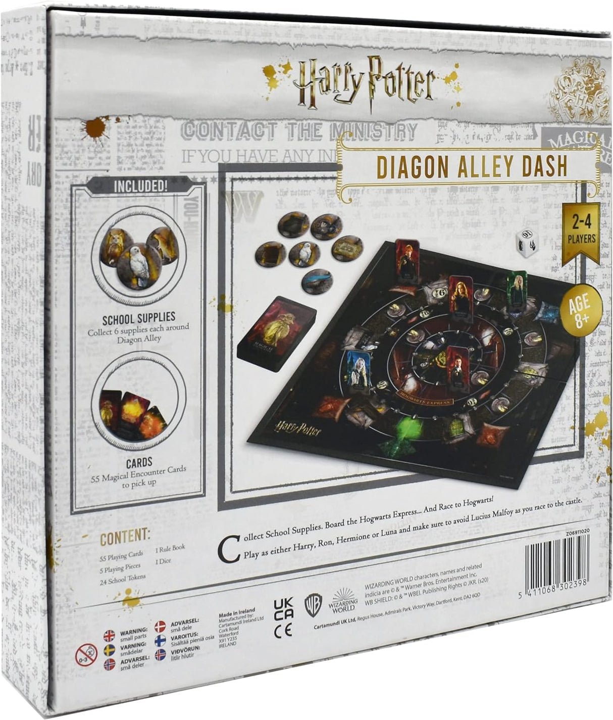 Cartamundi Harry Potter Diagon Alley Dash Board Game