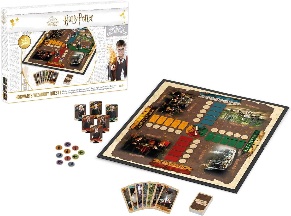 Cartamundi Harry Potter Hogwarts Wizardry Quest Board Game