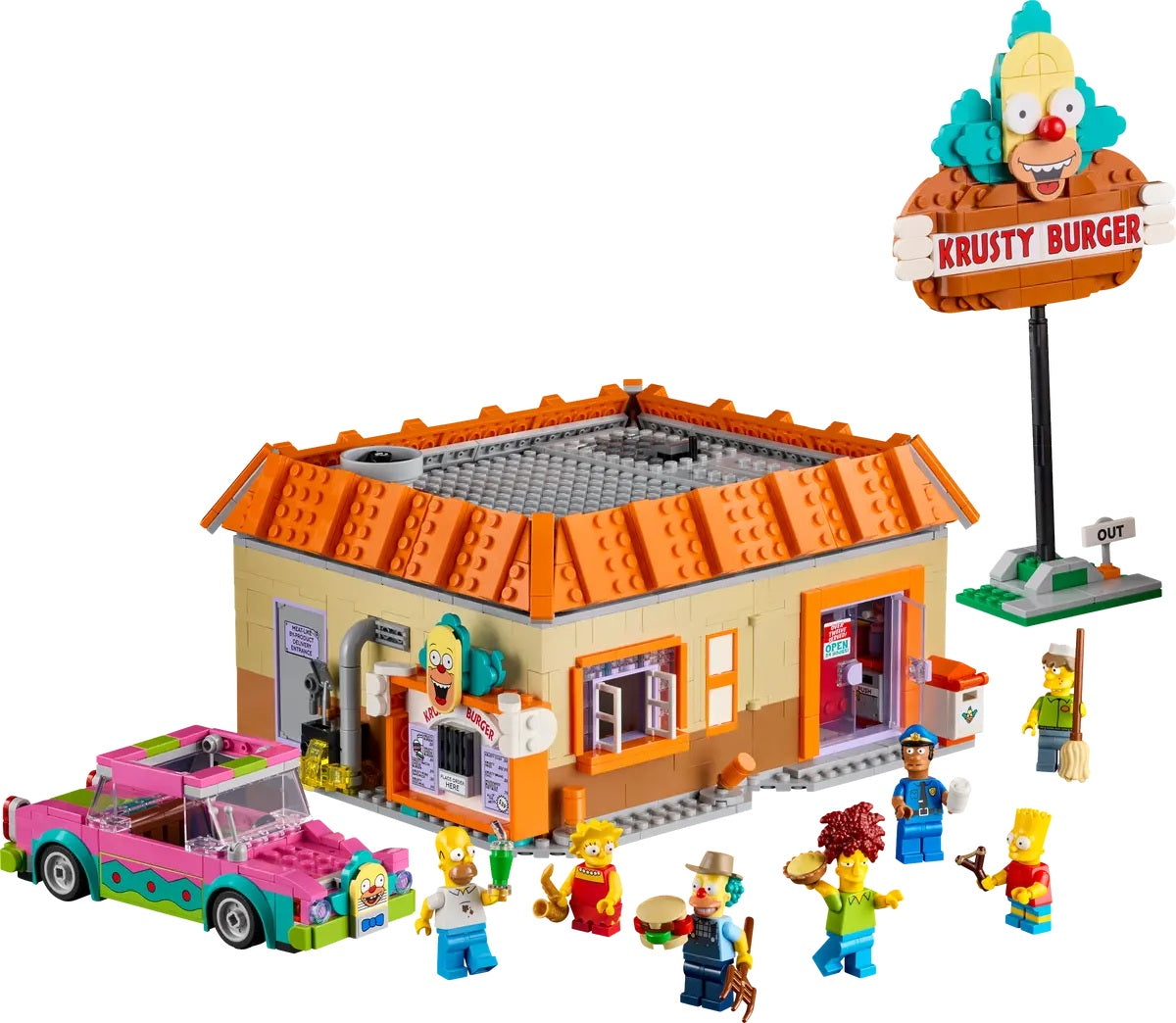 LEGO Icons The Simpsons Krusty Burger