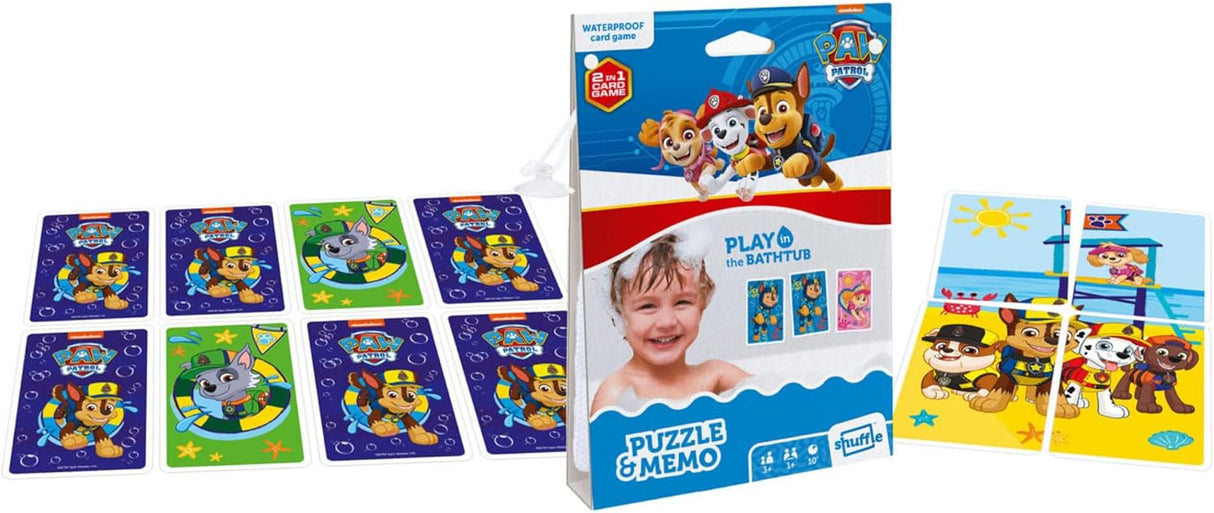 Cartamundi Aqua Game Paw Patrol - Play in the Bath Puzzle Game