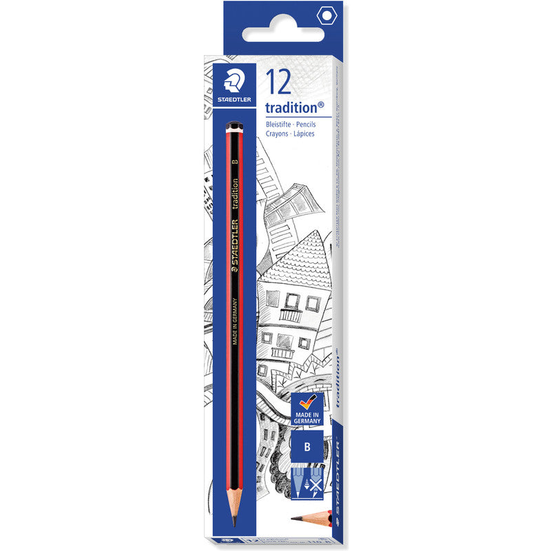 Staedtler Tradition 110 Graphite Pencil F (12pk)