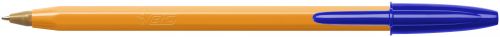 BIC Orange Ballpoint Pen 0.8mm Tip Blue (20pk)