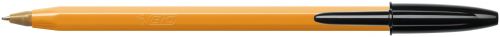 BIC Orange Ballpoint Pen 0.8mm Tip Black (20pk)