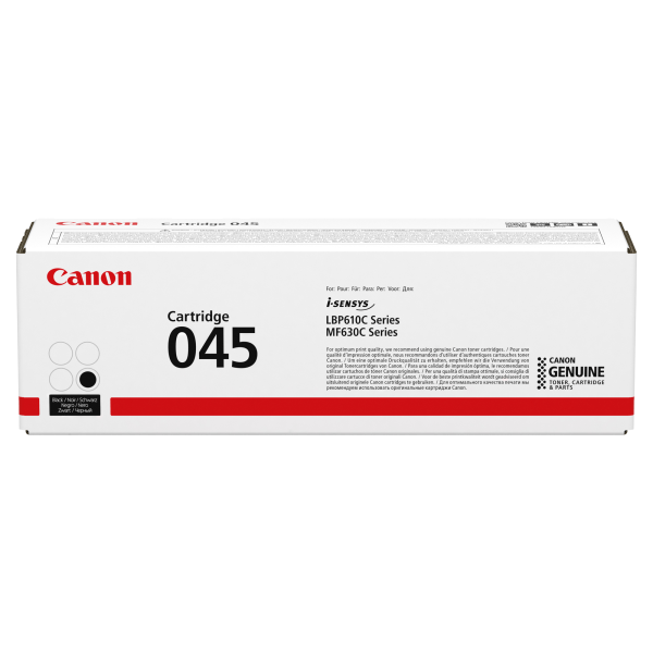 Canon 045 Black Standard Capacity Toner Cartridge