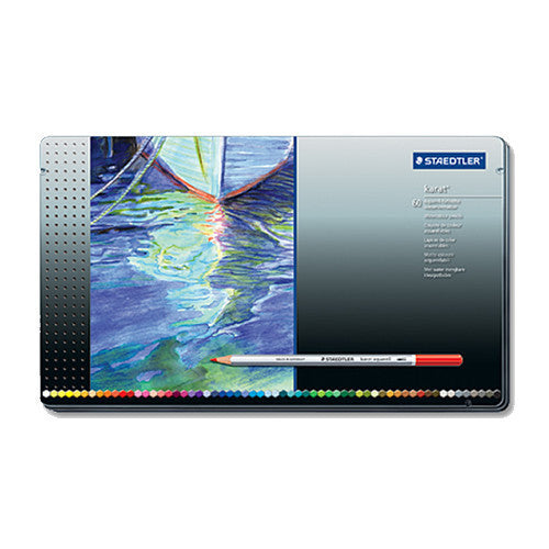 Staedtler Karat Aquarell Watercolour Pencils (Tin of 60)