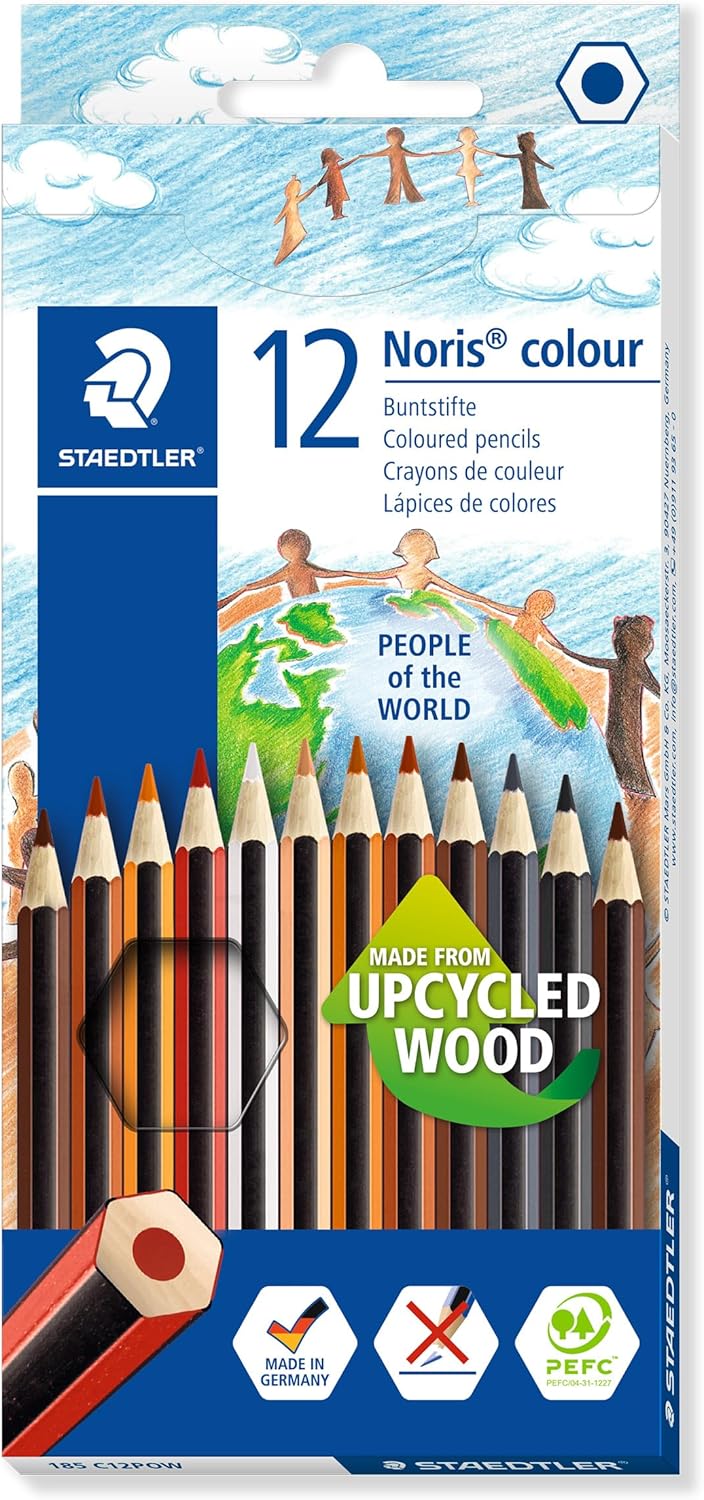 Staedtler Noris Colouring Pencils People of the World (12pk)