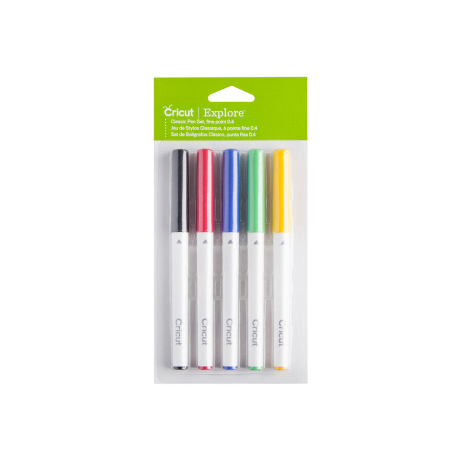 Cricut Fine Point Pens (Classics) for Cricut Maker (5pk)