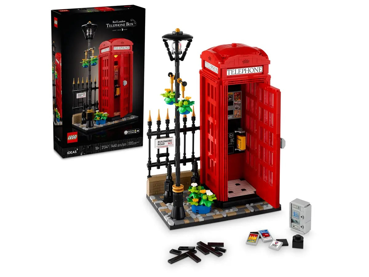 LEGO Ideas Red London Telephone Box