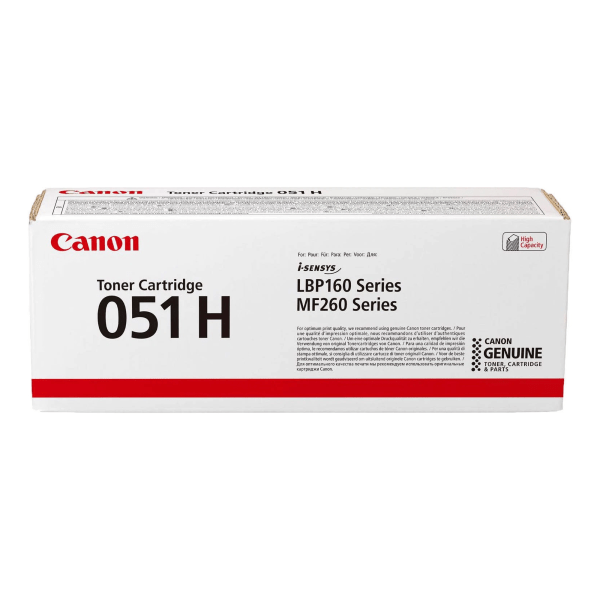 Canon 051H Black Standard Capacity Toner Cartridge