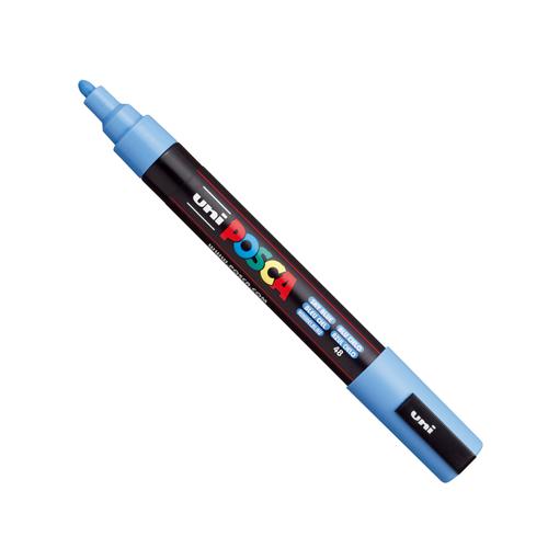 Posca PC-5M Paint Marker Pen 1.8-2.5mm Medium Line Sky Blue (Single)