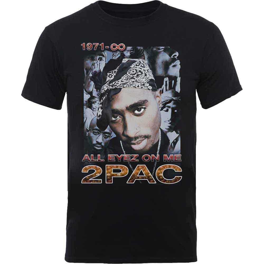 Tupac Unisex T-Shirt All Eyez 1971 Black (M)