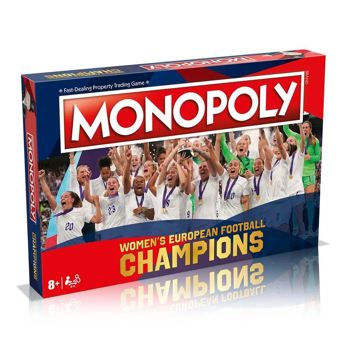 Winning Moves Monopoly Women's European Football Champions Board Game