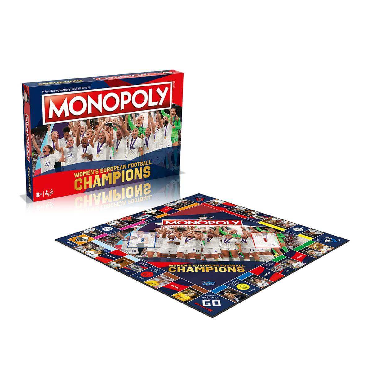 Winning Moves Monopoly Women's European Football Champions Board Game