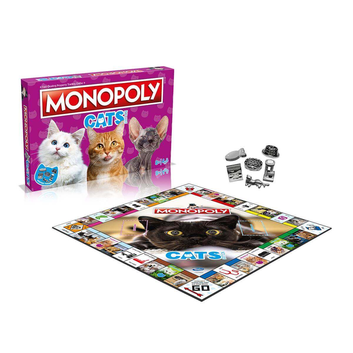 Winning Moves Monopoly Specials: Cats Board Game