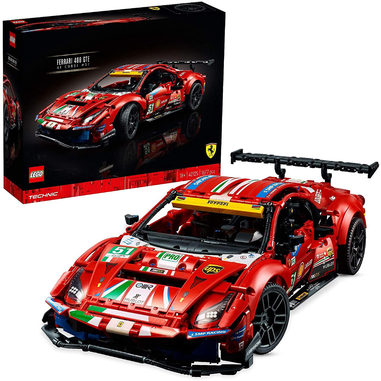 LEGO Technic Ferrari 488 GTE (AF Corse #51)