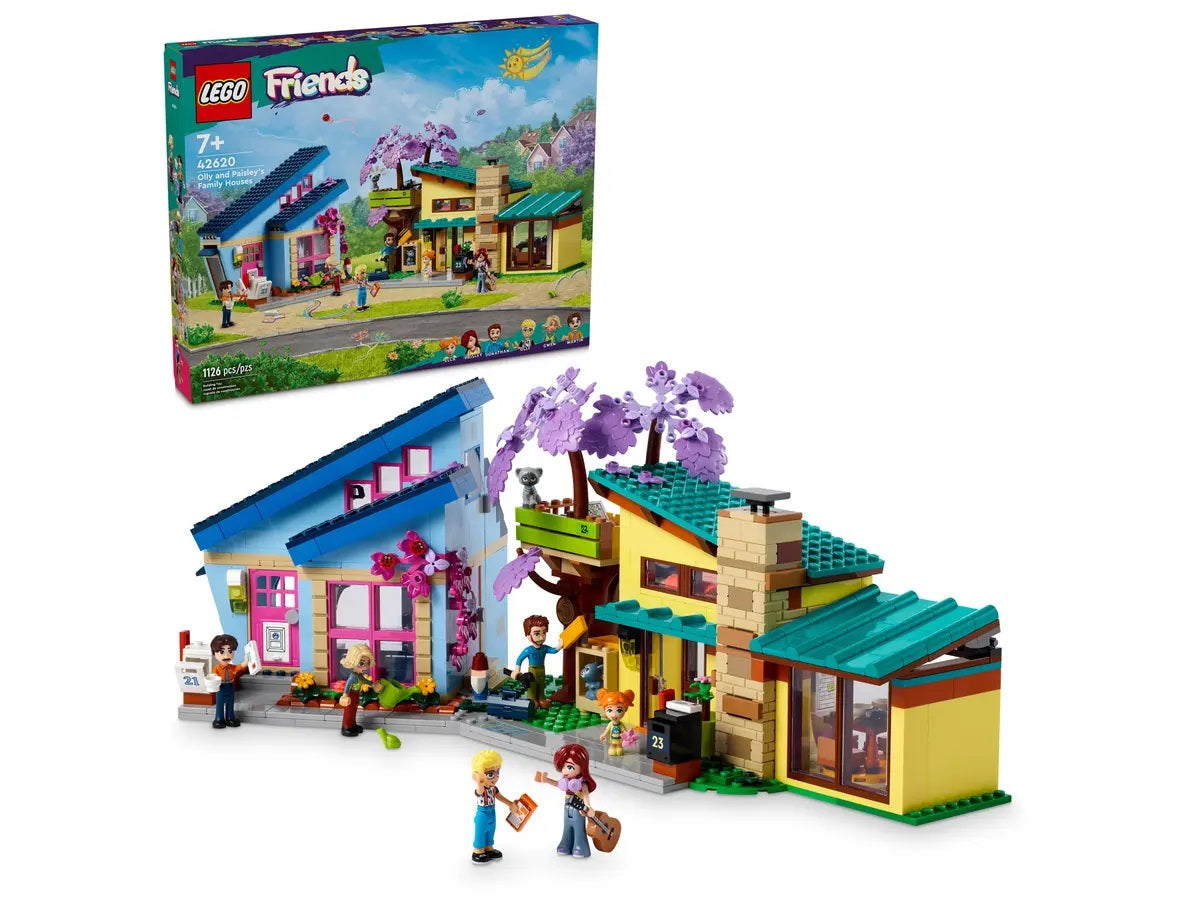 LEGO Friends Olly and Paisley's Family Houses