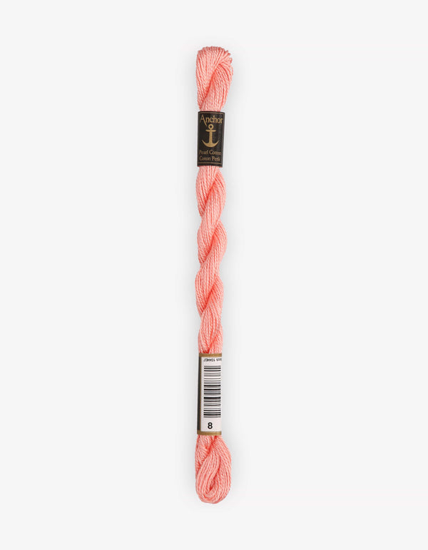 Anchor Pearl Cotton 5 Embroidery Thread 5g - Pink (0008)