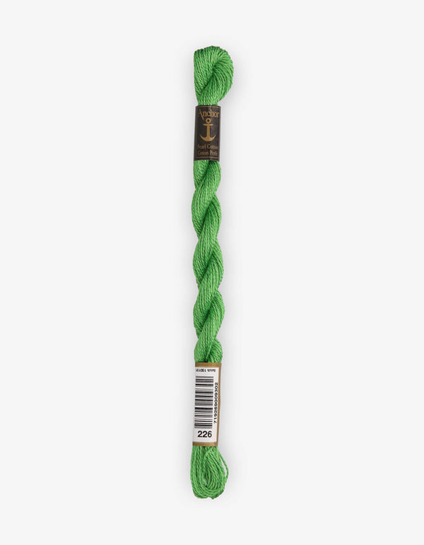 Anchor Pearl Cotton 5 Embroidery Thread 5g - Green (0226)