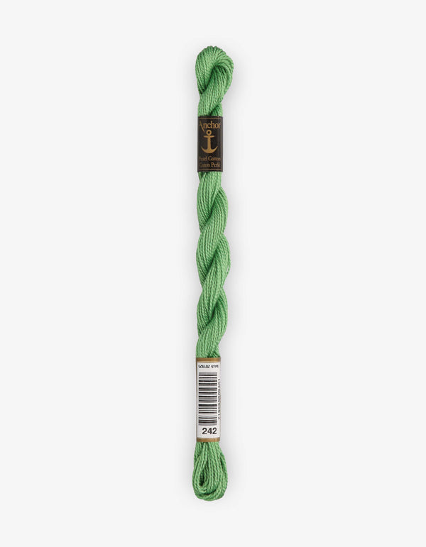 Anchor Pearl Cotton 5 Embroidery Thread 5g - Green (0242)