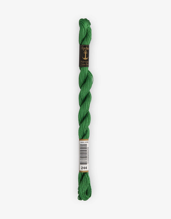 Anchor Pearl Cotton 5 Embroidery Thread 5g - Green (0244)