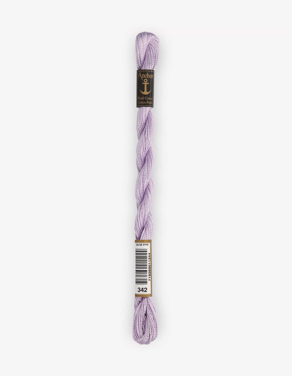 Anchor Pearl Cotton 5 Embroidery Thread 5g - Purple (0342)