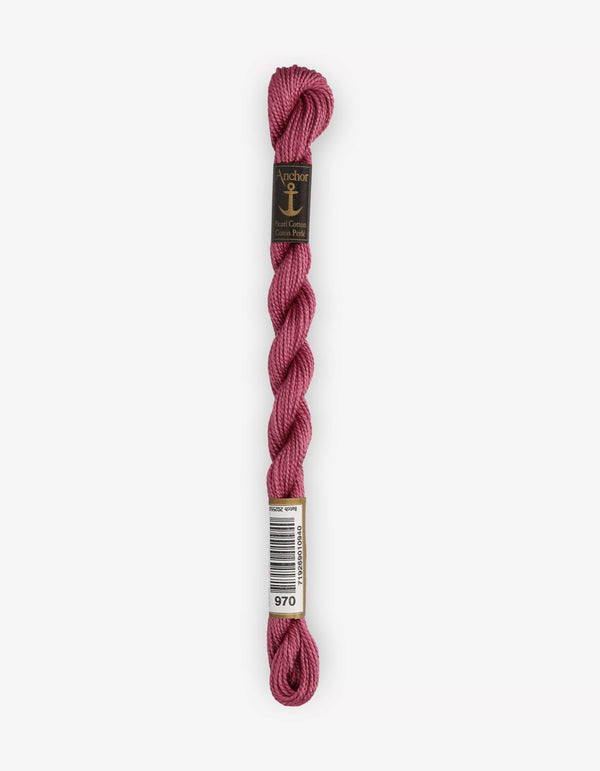 Anchor Pearl Cotton 5 Embroidery Thread 5g - Pink (0970)