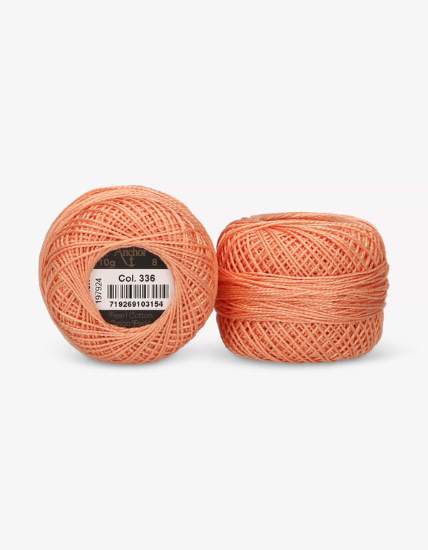 Anchor Pearl Cotton 8 Embroidery Thread 10g Ball - Pink (0336)