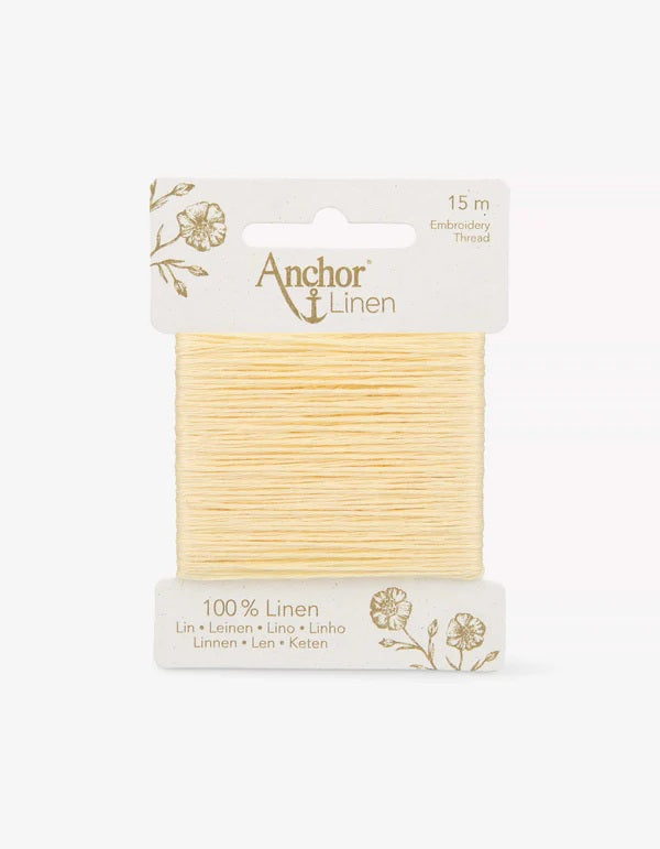 Anchor Linen Embroidery Thread 15m - Buttermilk (0009)