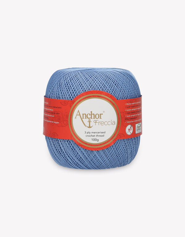 Anchor Freccia 16 Crochet Yarn 3ply 100g Ball - Ultramarine (0130)