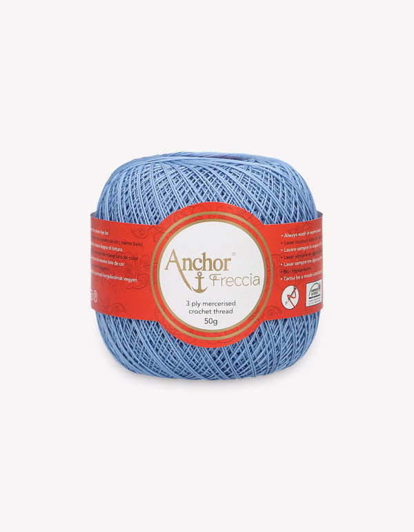 Anchor Freccia 16 Crochet Yarn 3ply 50g Ball - Ultramarine (0130)