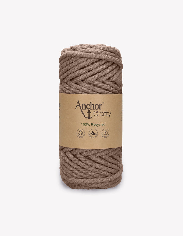 Anchor Crafty 5mm Yarn 250g - Cinnamon (0107)