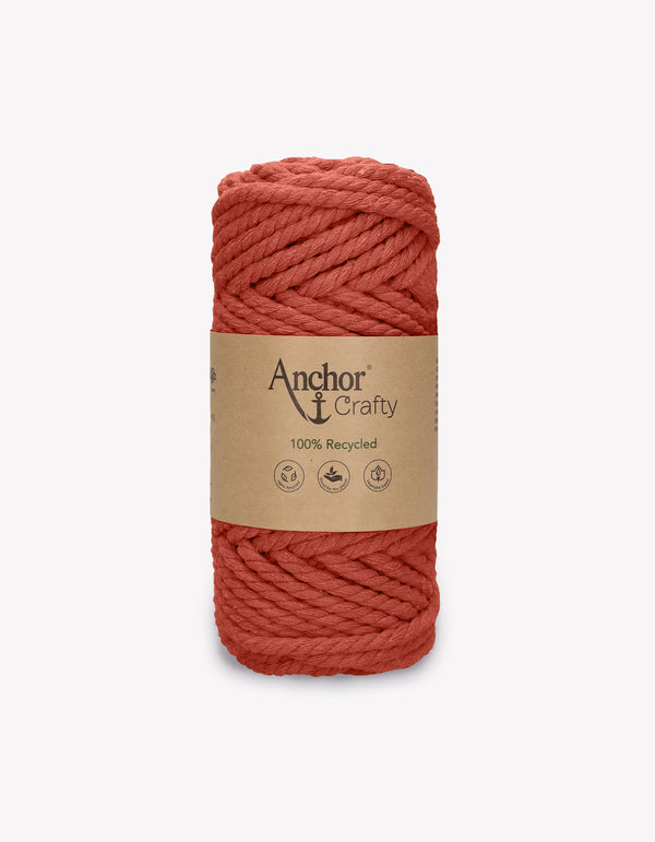 Anchor Crafty 5mm Yarn 250g - Brick (0116)