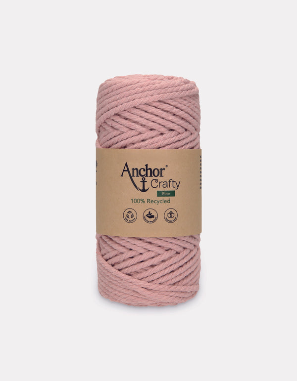 Anchor Crafty Fine 3mm Yarn 250g - Rose (0115)