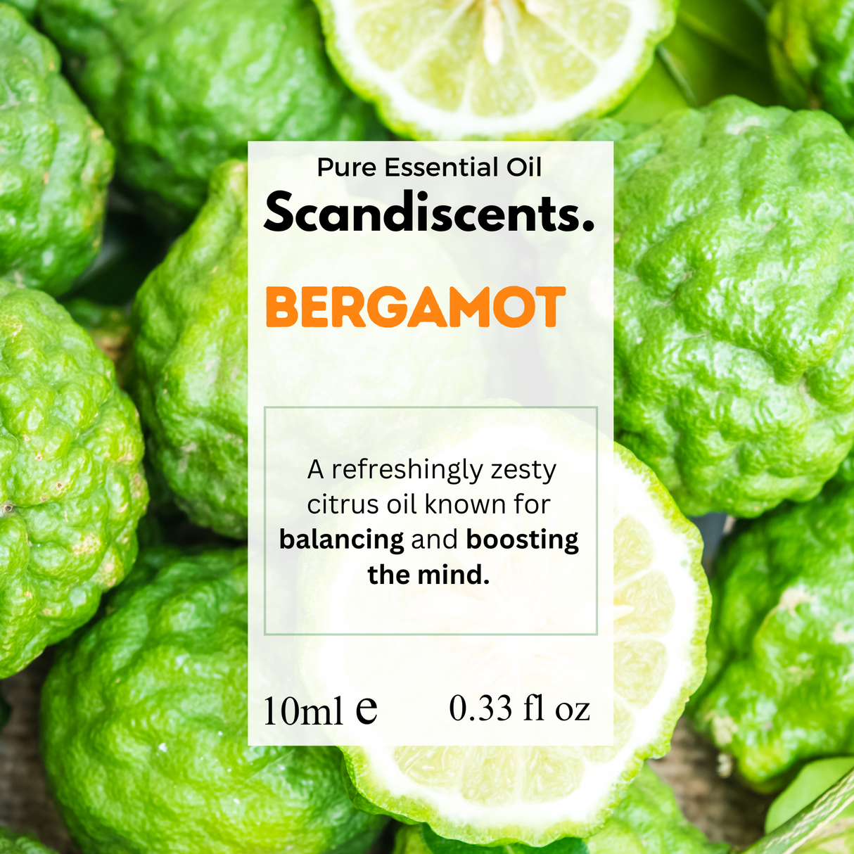 Scandiscents Essential Oil 10ml - Bergamot
