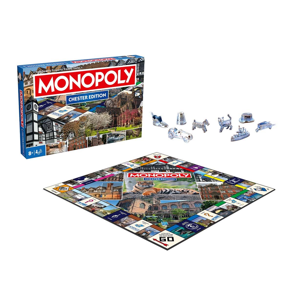 Winning Moves Monopoly Community: Chester Board Game