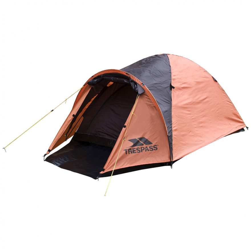 Trespass Tarmachan 2 Person Tent Sunset Orange