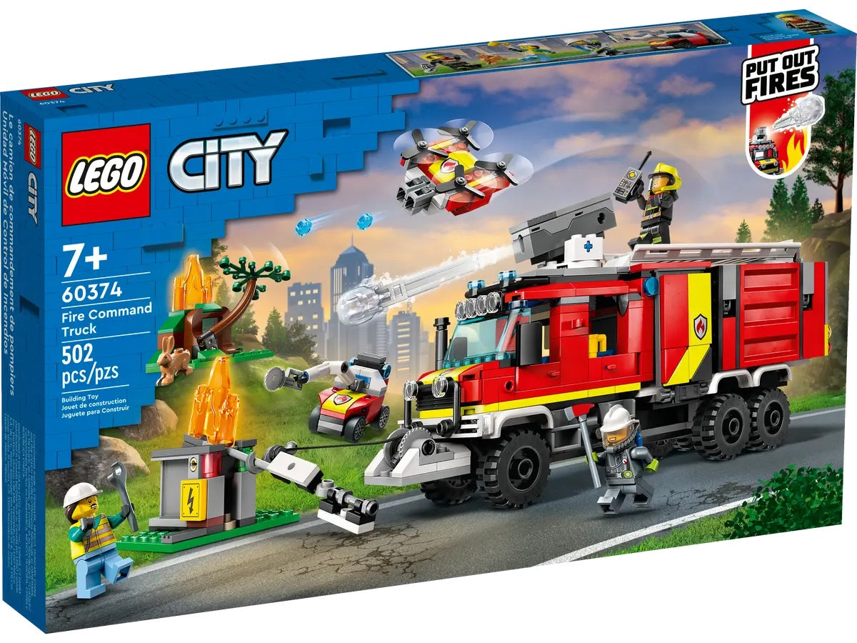 LEGO City Fire Command Unit Set