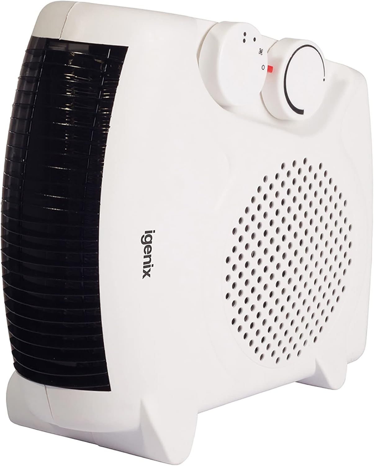Igenix Portable 2kW Fan Heater White 2 Heat Settings and Fan Only for Cooling