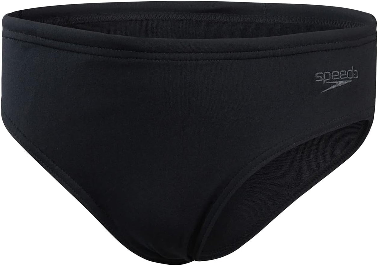 Speedo Endurance+ 6.5cm Teen Swim Briefs 32" Black (13-14yrs)