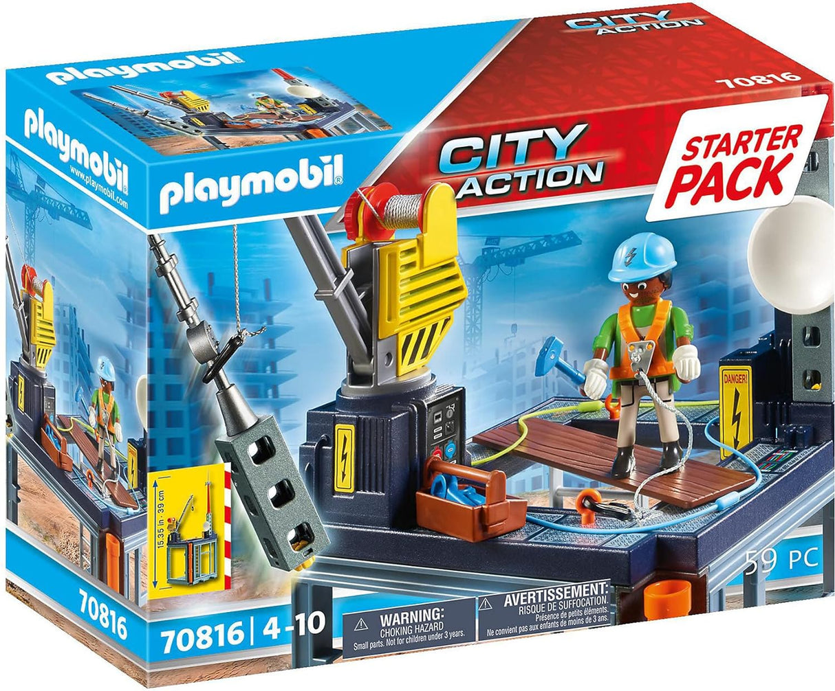 Playmobil City Action Construction Site Starter Pack