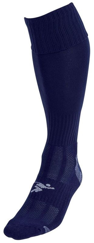 Precision Plain Pro Football Socks Junior Navy Blue (Size J8-11)