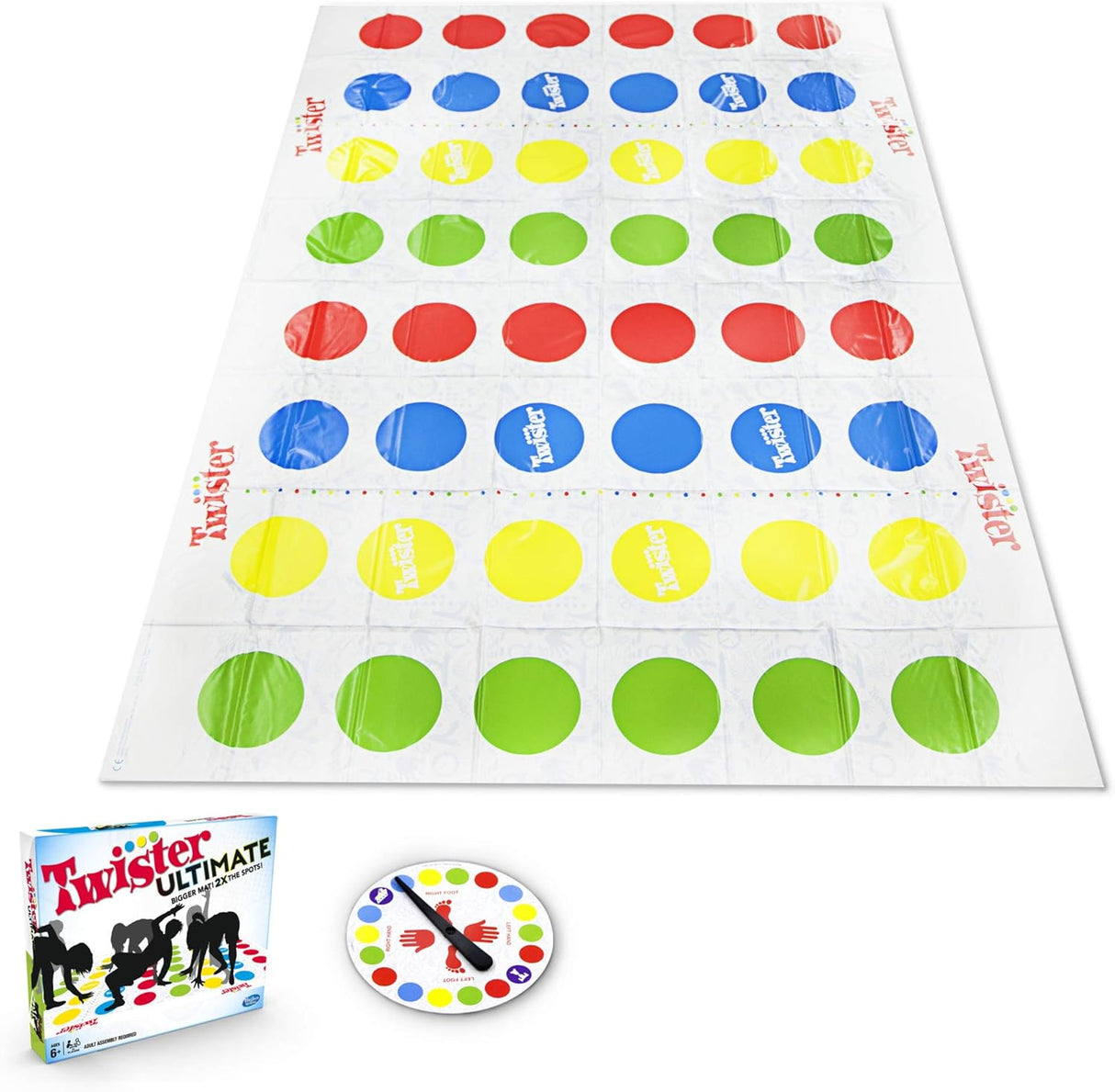 Hasbro Twister Ultimate (Bigger Mat) Game