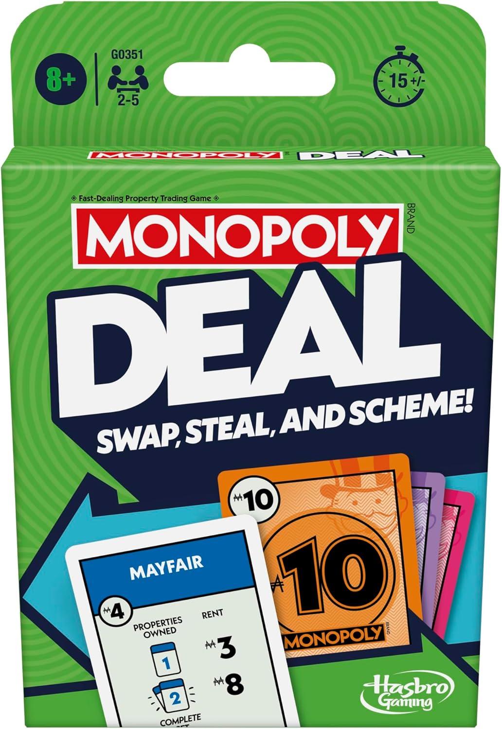 Hasbro Monopoly Deal Card Game